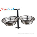 Stainless Steel Metal Dog Feeding Drinking Water Bowl